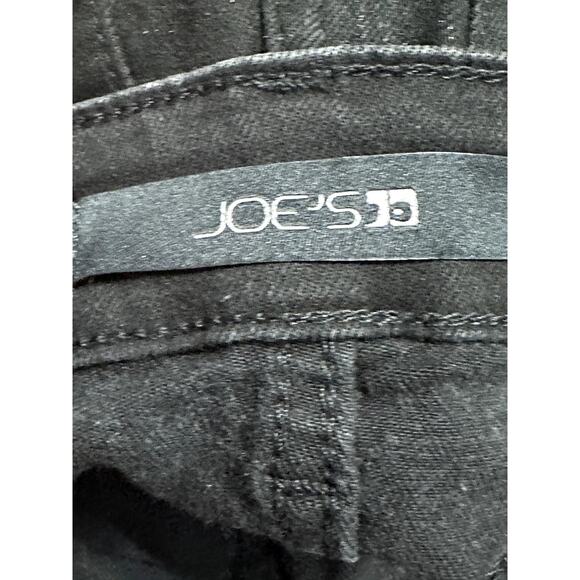 Joe's Jeans High Rise Skinny Stretch Fabric Ankle Length Black Women's 24 NWT - Picture 10 of 11
